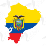 ECUADOR – escudo y bandera (digital)