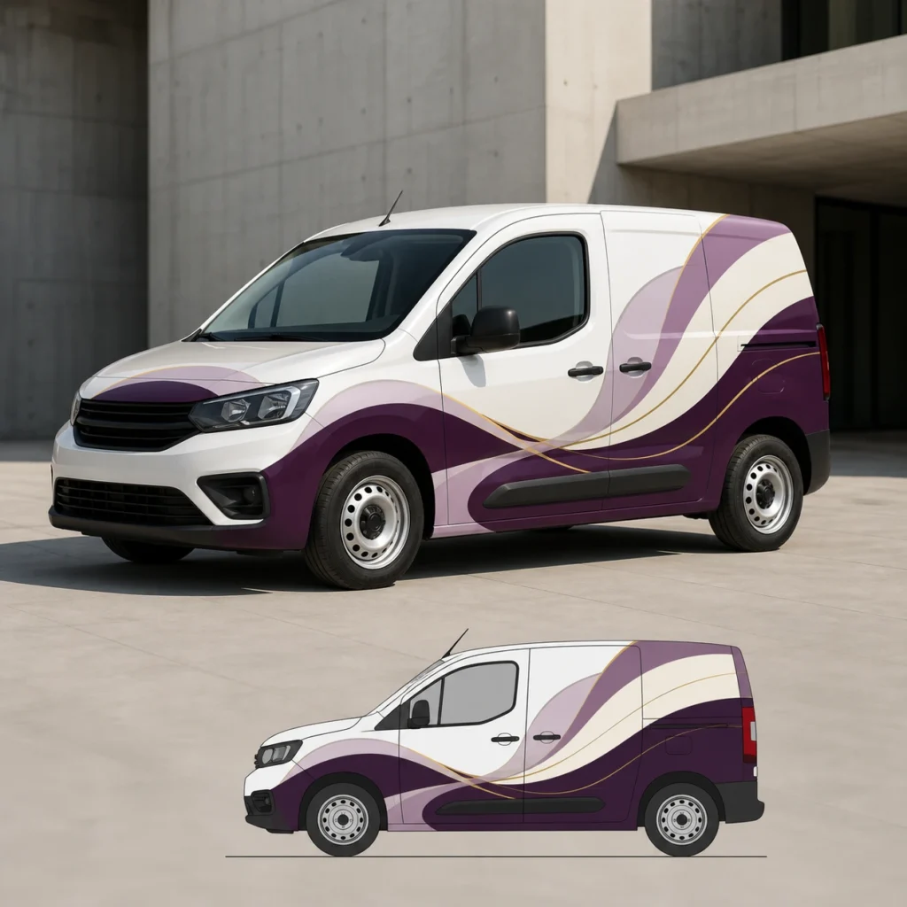 Diseño de rotulación vehicular